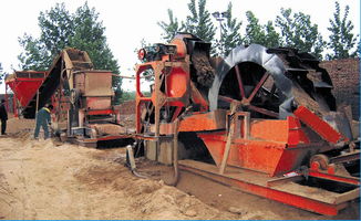 大型篩沙機 產量大的篩沙機 200方篩沙機 二手篩沙