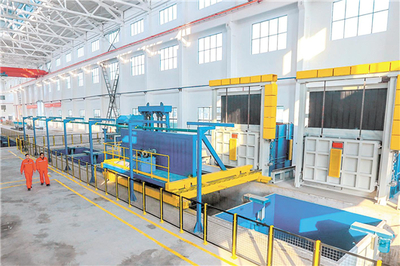 荊州建成華中地區(qū)最大石油設(shè)備熱加工中心
